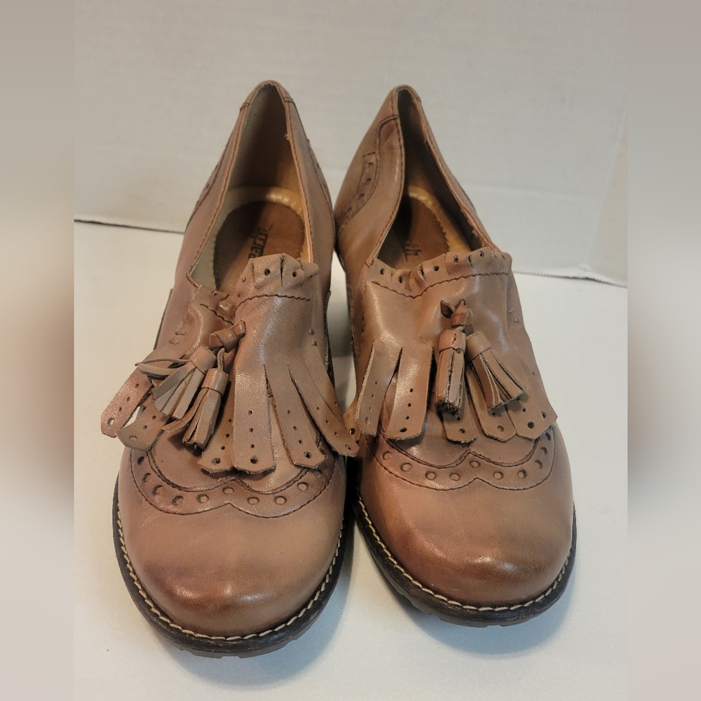 Earth 🌎 leather loafers - Picture 2 of 14